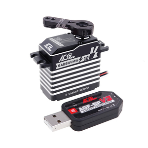 AGFRC SA86BVMW - Cabrestante Inteligente de 66 kg de Alto Torque, 12V 3S, Engranaje de Acero, Impermeable, 360° Digital, Programable, Sin Escobillas, Piezas para Coches RC - Product Image 3