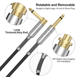 Dây đàn <span class=keywords><strong>guitar</strong></span> bện không tiếng ồn, bán buôn nhà máy, dây nối nhạc cụ cho <span class=keywords><strong>guitar</strong></span> điện, bass - Product Image 2