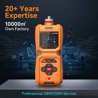 Détecteur de gaz ammoniac portable, détecteur de fuite de gaz 6 en 1, haute précision, écran LCD, pompe intégrée, réponse rapide, intelligent