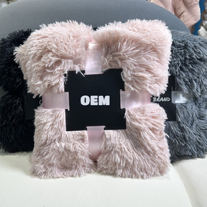 Vente chaude 100% Polyester Velours Couverture Double Couche Automne Hiver Enfants Cadeau En Peluche Velours Couverture Usine Ventes Directes - Product Image 3