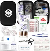 Compact 276 pièces trousse de premiers soins maison voiture Camping randonnée fournitures d'urgence de base en plein air Essentials Kit de survie pour voyage