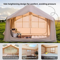 Tente gonflable légère et portable, toutes saisons, tout-en-un, ouverture automatique rapide, tissu Oxford épaissi, imperméable
