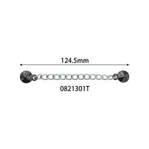 Accessoires pour chaussures à trous pour e-commerce transfrontalier, chaîne détachable en caoutchouc DIY, décorations très vendues sur Ins et Red Book - Product Image 6