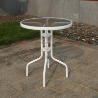 Meubles blancs de conception moderne de café de jardin pour la conversation