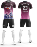 Maglia da Calcio 2026 Personalizzabile con Stampa Integrale, Taglie Grandi, Asciugatura Rapida, Tessuto Traspirante UPF 50+