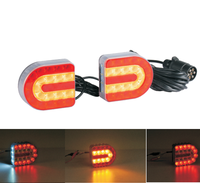 Nouveau Durable 12V remorque camion Auto voiture clignotant Led queue remorque feu arrière LED camion et remorque feux