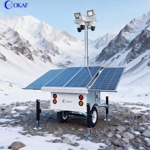 Remorque de surveillance mobile OKAF, intégration du système de contrôle, pratique pour les opérateurs et surveillance en temps réel OKTRAILER-PRO7-LED - Product Image 5