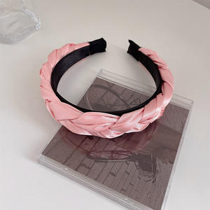 New Arrival Solid Color Thick Headband Vintage <strong>Alice</strong> Twists Braided <strong>Hair</strong> <strong>Bands</strong> <strong>Hair</strong> Velvet Plait Headbands <strong>Hair</strong> <strong>Band</strong> for Women - Product Image 5