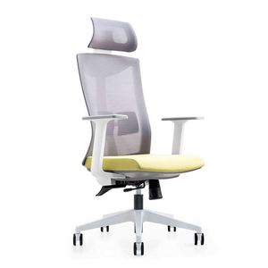 2024 Chaise de <span class=keywords><strong>bureau</strong></span> de direction en cuir de bonne qualité Pieds en bois blanc Pivotant Bourgogne - Product Image 4