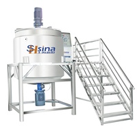Olla Mezcladora Sanitaria de Volumen Personalizado para Fábrica de Bebidas, Equipo de Almacenamiento para Preparación de Jugo y Sirope