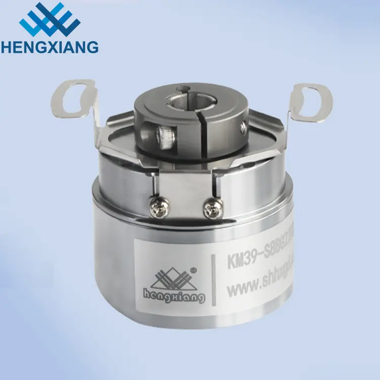 HENGXIANG KM39 pequeño eje hueco 6mm 8mm 10mm Absoltue codificador de seguridad rotatorio giro único máximo a 32 bits multivuelta hasta 24bits