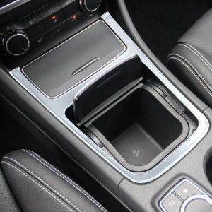 Adhesivo Decorativo para el Marco de la Consola Central de Mercedes-Benz, Acero Inoxidable, para el Interior - Product Image 2