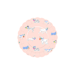 DAMAI - Juego de Vajilla Desechable con Diseño de Perros para Fiestas de Cumpleaños Infantiles, Incluye Platos de Papel y Servilletas - Product Image 3