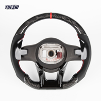Volant sport en fibre de carbone personnalisé avec boutons tactiles pour Mercedes Benz Classe C, Classe E, Classe S, GLC, GLE, GLS - Plug and Play