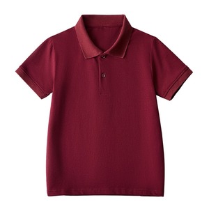 Polo à manches courtes pour enfants, t-shirt blanc pour l'école primaire - Product Image 5