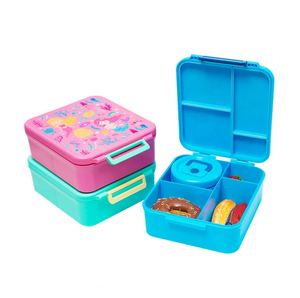 School Supplies Thermos Cute Lunch <b>Box</b> With 4 Compartment Insulated Jar Loncheras Leak-Proof Bento Boxes for Kids Custom Logo - Product Image 1