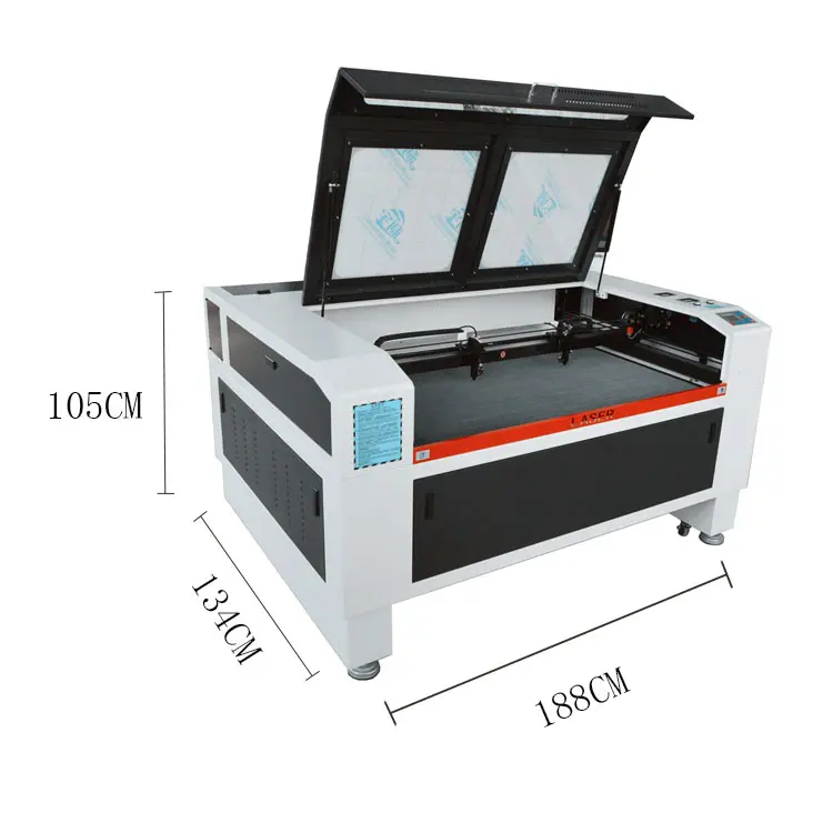 Máquina de grabado láser CO2, cortador industrial de madera MDF acrílico, 100W, 130W, 150W, 260W, 300W, 1390, 1610