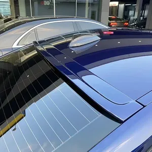 For BMW F10 5 Series 528I 535I 550I ABS <b>Plastic</b> Unpainted Color Rear Roof Spoiler Wing Trunk Lip Boot Cover Car Styling - Product Image 6