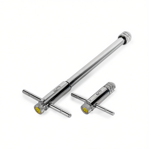 Juego de llaves de trinquete Fervi de 120 mm de longitud, herramienta de precisión para roscado de metal - Product Image 1