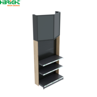 Étagères de supermarché modernes, rayonnages de présentation pour épicerie, présentoirs de vente au détail, rayonnages métalliques double face pour magasins