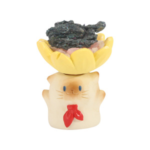 Figura de Resina Yu Mo Cat Chasing Dreams, Decoración de Plantas My Melody, Regalo Unisex - Product Image 4