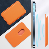 Estuches magnéticos para teléfono, tarjetero magnético de cuero Pu, billetera para Iphone 17 16 15 14 13 12 11 Pro Max, funda de TPU