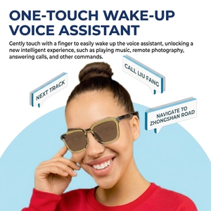 Gafas Inteligentes con Traducción por IA, Sonido Estéreo, Asistente de Voz, Reproductor de Música y Llamadas Telefónicas, Resistentes al Agua IPX-4, 5.3 - Product Image 2