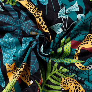 Camisa hawaiana <span class=keywords><strong>De</strong></span> Havaiana para <span class=keywords><strong>hombre</strong></span>, Camisa suelta <span class=keywords><strong>De</strong></span> manga corta con estampado <span class=keywords><strong>De</strong></span> selva tropical, informal, para playa - Product Image 5