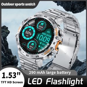 นาฬิกาอัจฉริยะ <span class=keywords><strong>Lige</strong></span> BW0616 รุ่นใหม่สำหรับกิจกรรมกลางแจ้ง พร้อมไฟฉาย LED วัดความดันโลหิต รองรับหลากหลายกีฬา ฝึกการหายใจ สำหรับผู้ชาย - Product Image 6