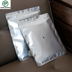 Custom VMPET Material Zipper Top Sealing Bag Low MOQ Children's Rubber Band Socks Underwear Shoes Recyclable Plastic Bags - Product Image 2