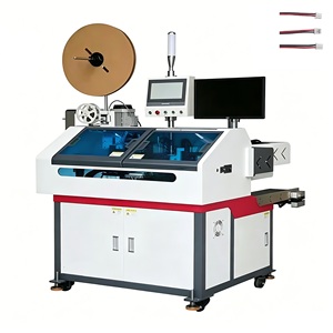 เครื่องจีบและใส่ปลอกสายอัตโนมัติ รุ่น SR-05 สำหรับสายไฟแบบบิดเกลียวสีแดงและสีน้ำเงิน PH2.0 - Product Image 4