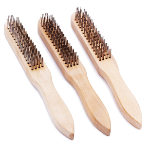 Cocina específica 4*16 eliminación de óxido y cepillo de alambre de acero inoxidable para matar peces se puede pulir - Product Image 3