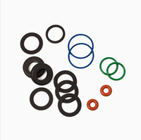 Fabrik-Gummi-O-Ring-Dichtung NBR FKM EPDM PU Silikon Flacher Gummi-O-Ring Hochtemperaturbeständiger Ring