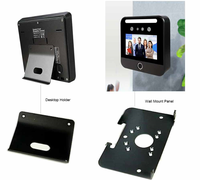 Sistema de Control de acceso de grabación de tiempo biométrico de pantalla de 5 pulgadas Escaneo de código QR Reconocimiento facial Huella digital para seguimiento de asistencia