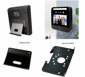Système de contrôle d'accès biométrique avec écran de 5 pouces, lecture de code QR, reconnaissance faciale, empreintes digitales pour le suivi des présences - Product Image 5