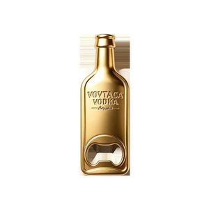 Ouvre-bouteille de bière aimanté pour réfrigérateur et décapsuleur électroplaqué, design créatif, modèle WL0028 pour usage domestique et extérieur - Product Image 5