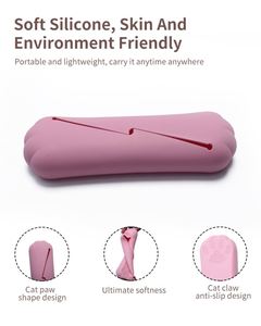 Promotion Custom Logo Premium Silicone <b>Organizer</b> <b>Case</b> for Lipsticks and <b>Makeup</b> Brushes Durable Waterproof Storage Bag - Product Image 4