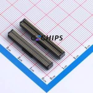 XDBM/F-0880-2*40PIN Board-to-Board & Backplane Connector SMD,P=0.8mm Connector 80P 0.8mm Vertical Mount 2 - Product Image 2