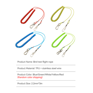 Jaula Grande <span class=keywords><strong>para</strong></span> Pájaros de 46*46*151cm con Cuerda <span class=keywords><strong>para</strong></span> Volar, Juguete <span class=keywords><strong>para</strong></span> Pájaros, Tenedor de Frutas de Acero Inoxidable, Anillo <span class=keywords><strong>para</strong></span> Pájaros de Acero Inoxidable - Product Image 2