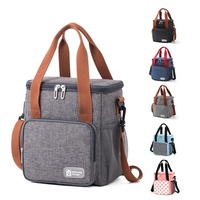 Nouveau Style sac à déjeuner thermique haute capacité sac extérieur étanche Portable épaissi Double couche sac isotherme pour pique-nique