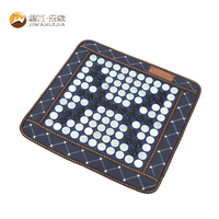 Coussin de massage en jade naturel Jiwan Lejia avec pierre de Germanium et tourmaline, tapis de physiothérapie pour le corps