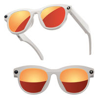 Lunettes intelligentes M88 Pro avec caméra HD 5MP, appels sans fil BT 5.4, assistant vocal IA, traduction en temps réel, lunettes de soleil intelligentes