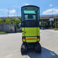 Pengiriman Gratis Mini Excavator Mesin EPA 3.5 Ton Crawler Micro Digger 1 Ton 2 Ton Excavator Kecil Pertanian untuk Dijual