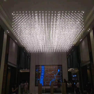 ECOJAS K3 Lámpara LED Colgante Cúbica Personalizable DIY Moderna para Proyectos, Ideal para Hoteles Sir <span class=keywords><strong>Laka</strong></span> - Product Image 2