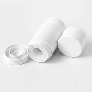 Envase de desodorante en barra de plástico con serigrafía Twist Salve, 15g 30g 50g 75g, negro, blanco, tapa de rosca, vacío, 100 unidades - Product Image 5