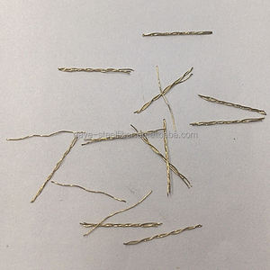 Hecho <span class=keywords><strong>en</strong></span> China Acero-fibra-precio utilizado para polvo reactivo Concreto a través de cobre recubierto Micro fibra de acero - Product Image 2
