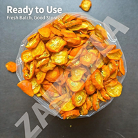 Tranches de Kumquat Séchées à la Vitamine C, Extrait de Thé, Qualité Supérieure, Multi-usages, Prêtes à Consommer, en Boîte Métallique