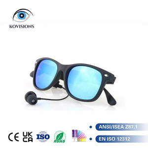 Gafas de Sol Inteligentes con Audio para Hombre y Mujer, Protección UV400, Altavoz Inalámbrico, Gafas de Sol Modernas Retro con Música y Remaches - Product Image 1