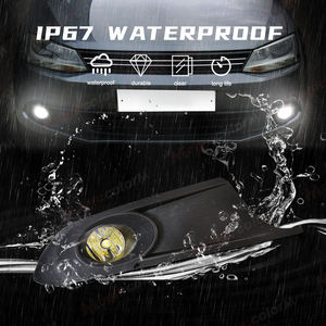 Fari fendinebbia LED luce diurna DRL per Volkswagen <span class=keywords><strong>VW</strong></span> <span class=keywords><strong>Jetta</strong></span> <span class=keywords><strong>6</strong></span> A6 MK6 2011-2014 luce diurna indicatori di direzione paraurti anteriore - Product Image 6