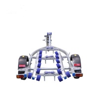 Remorque pour bateau Donuts en aluminium avec remorque pour caravane Remorque pour bateau gonflable